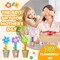 Spring Foldable Flower Paper Pot Craft Kits 36 Sets Flower Crafts for Kids Make Your Standing Flowers Gift Decorations Fun DIY Spring Mother's Day Craft Home School Classroom Art Activities